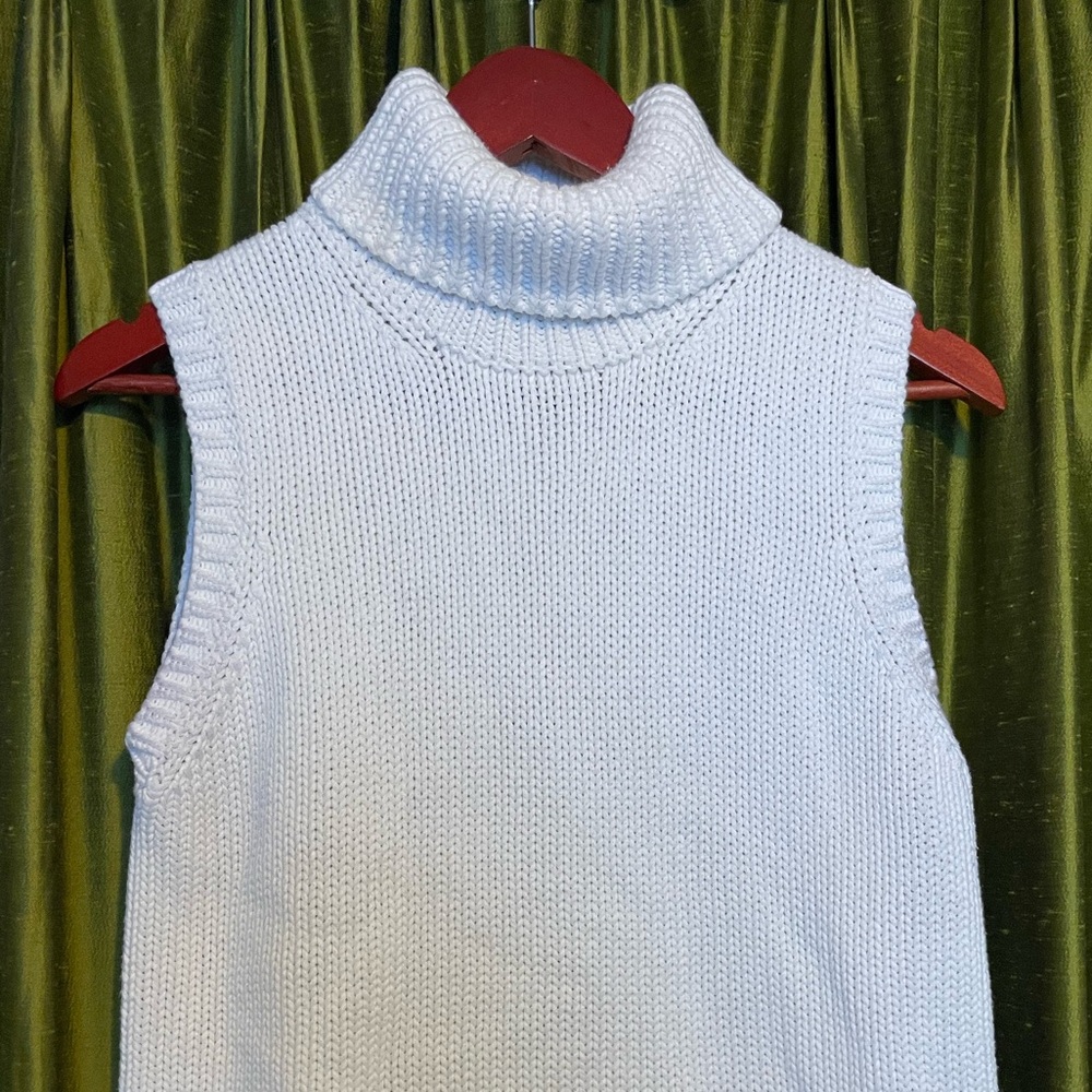 Ralph Lauren Women's White Sweater Vest